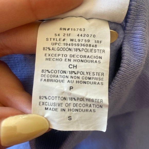 Champion Mock Neck Crop Sweatshirt - Picture 5 of 5